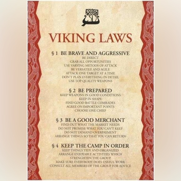 $7 Viking Draw String Bag and Box. $7 if bundled - Picture 6 of 16